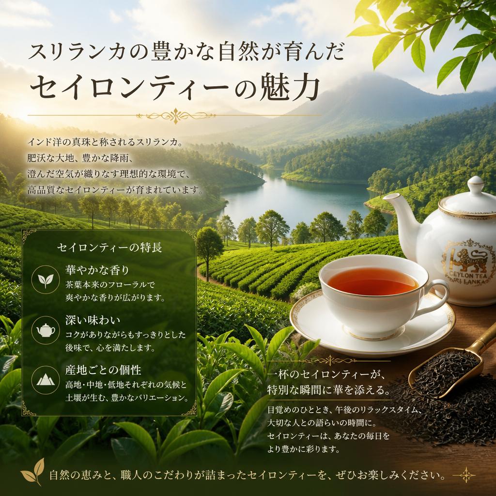 セイロンティーの魅力