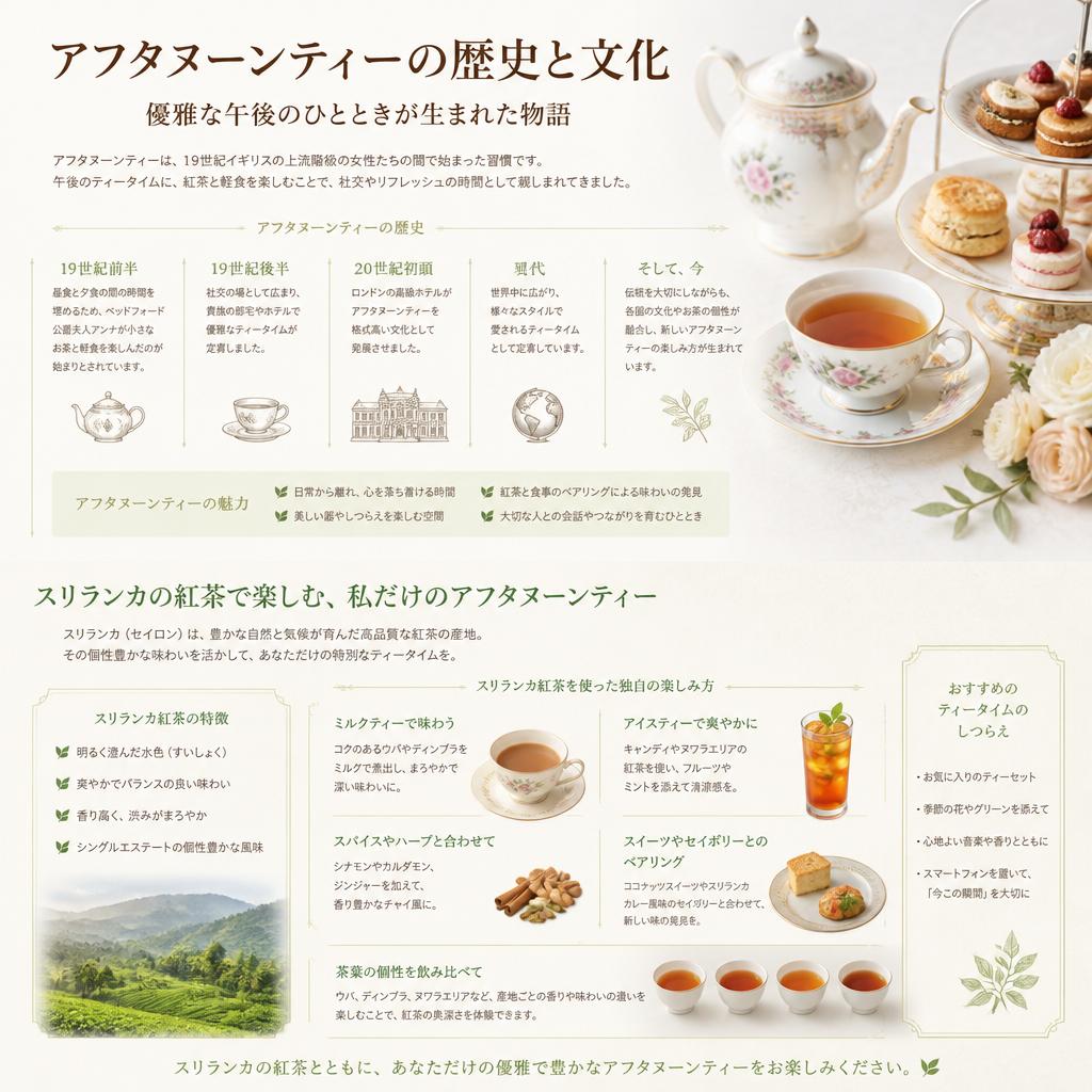 2. 上質なアフタヌーンティーの楽しみ方