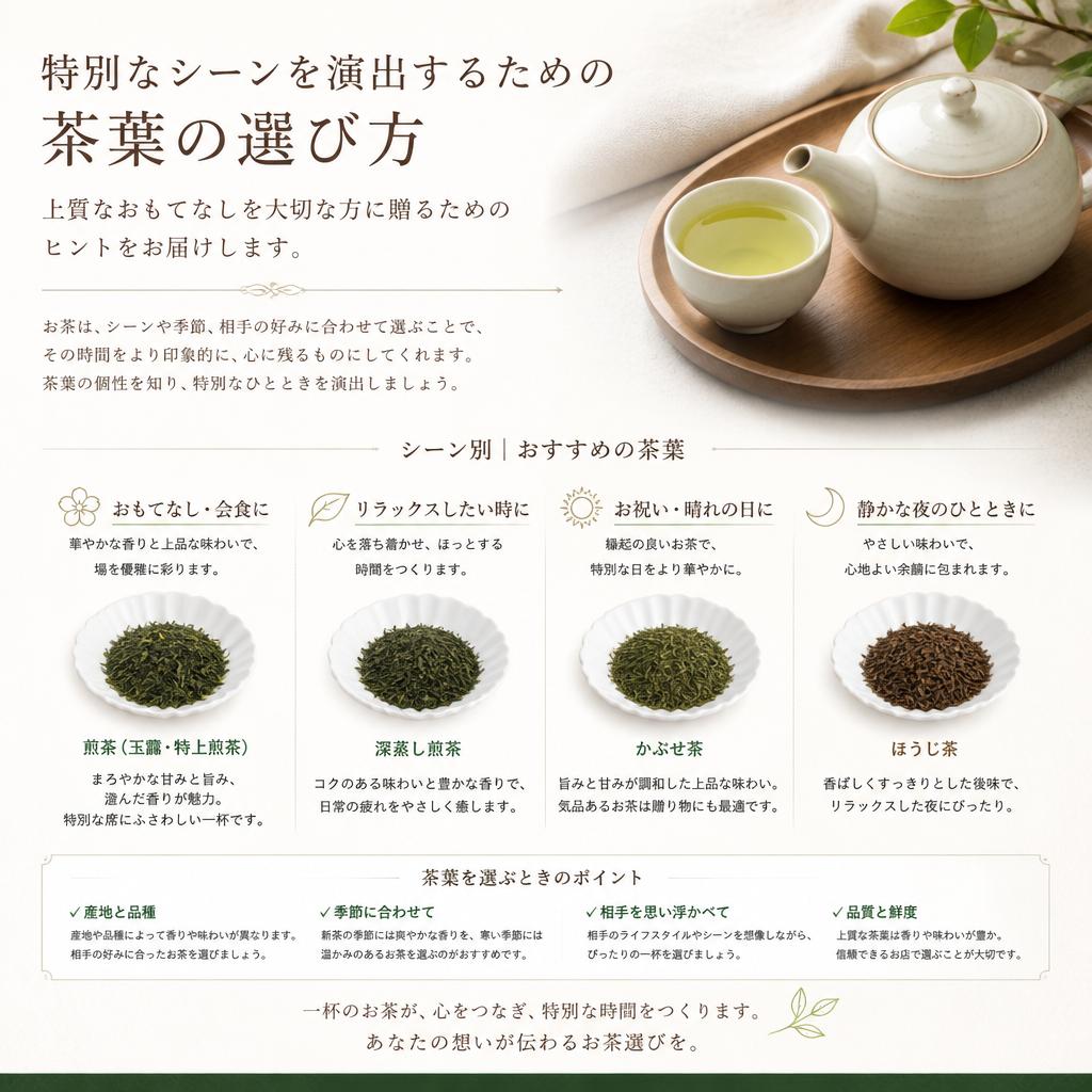贅沢なひとときを演出