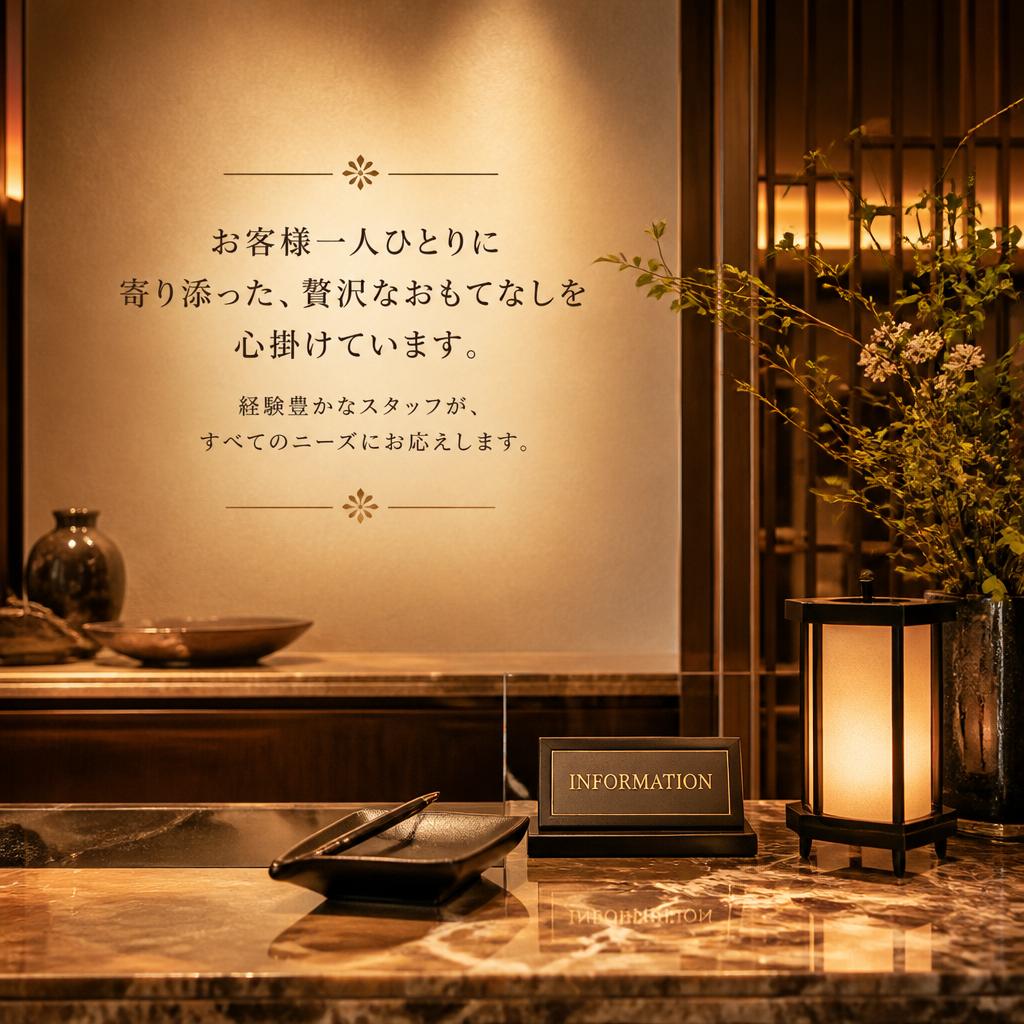 おもてなしの心
