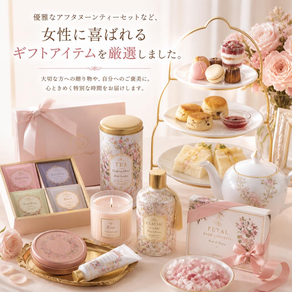 女性向けギフトの魅力