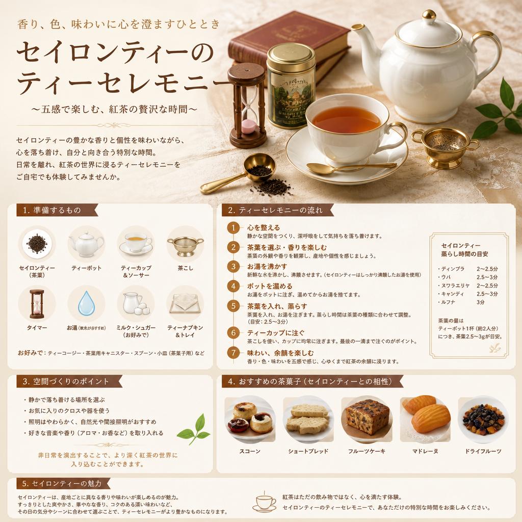 2. 特別なティーセレモニーのご提案