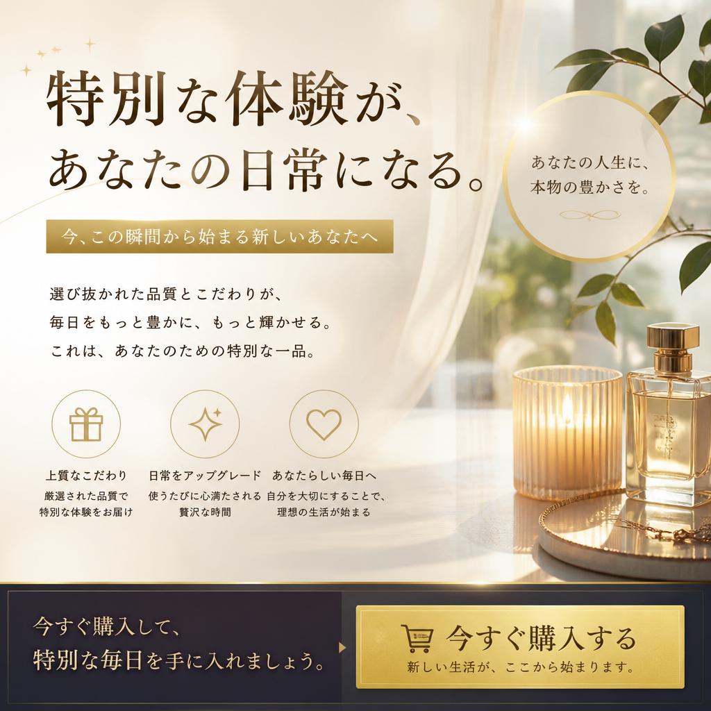 7. 特別な体験を手に入れる