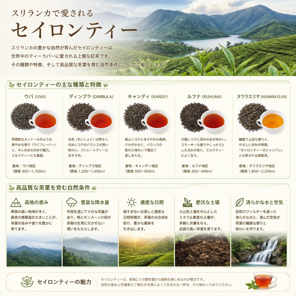 2. セイロンティーの魅力とは？
