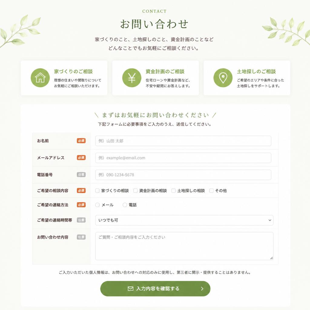 7. プレミアムなお問い合わせ