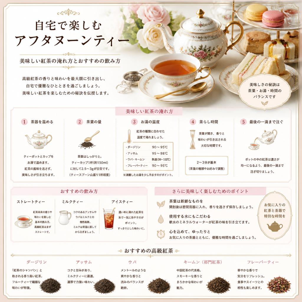 高級紅茶の楽しみ方