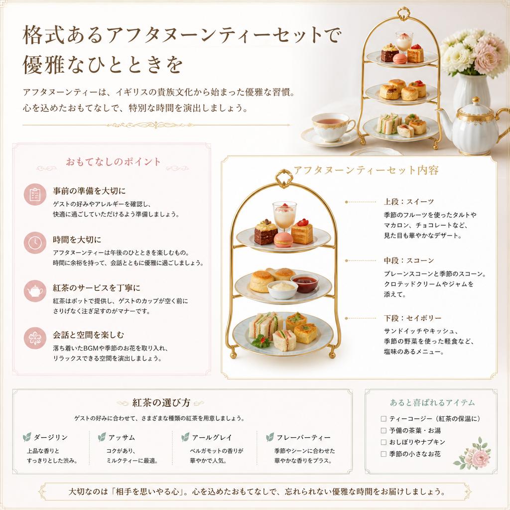 アフタヌーンティーセットの魅力