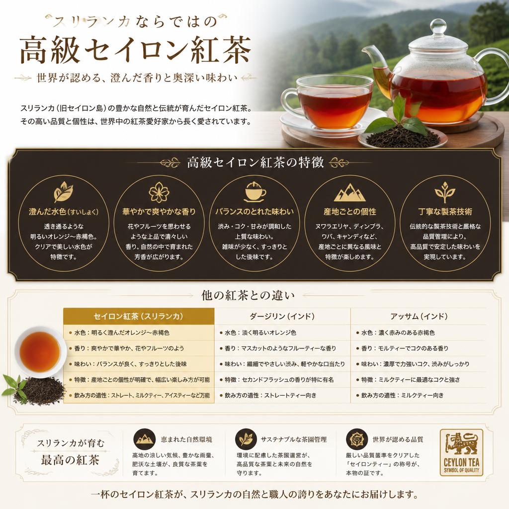 2. 高級セイロン紅茶とは？