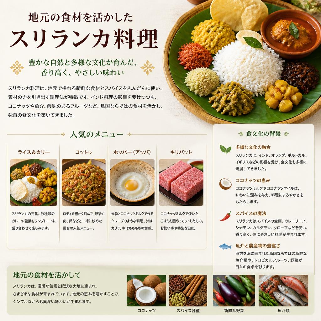スリランカ料理の魅力