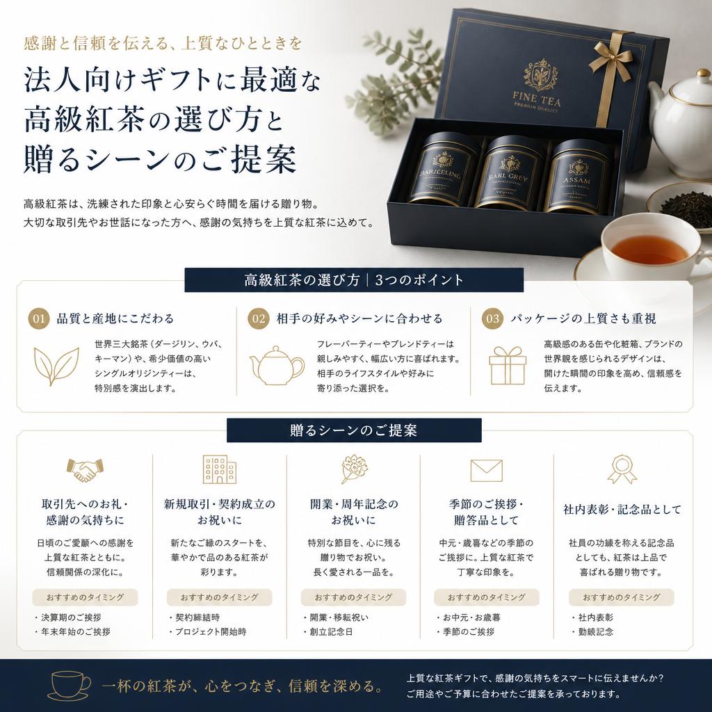 2. 法人向けギフトの選び方