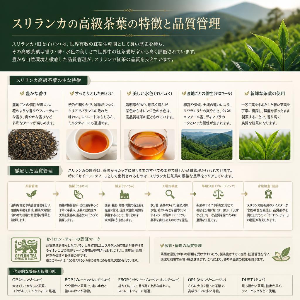 4. 高品質なセイロンティーの秘密