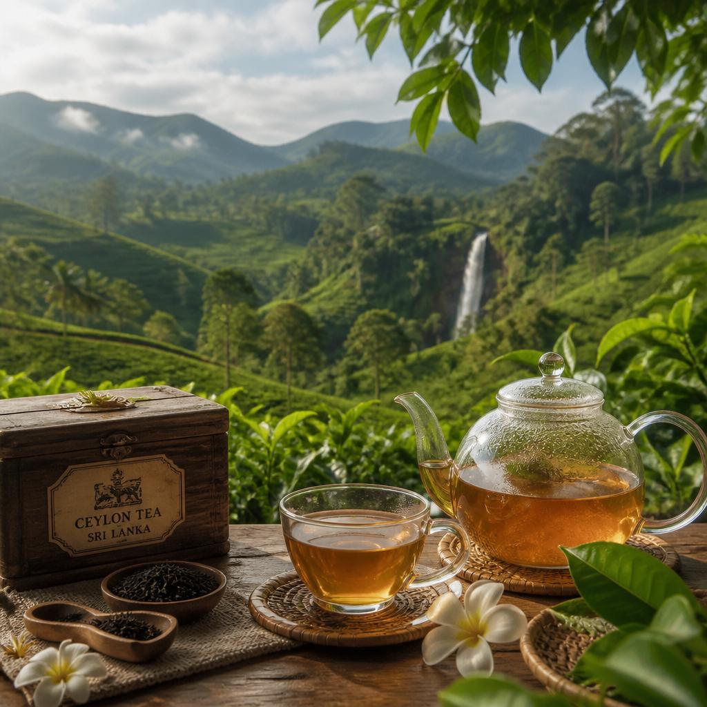 スリランカの自然を感じる心安らぐお茶の時間