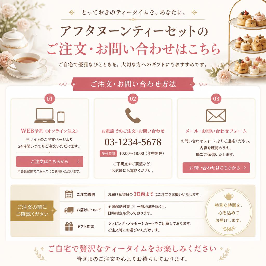 7. お問い合わせ・ご注文