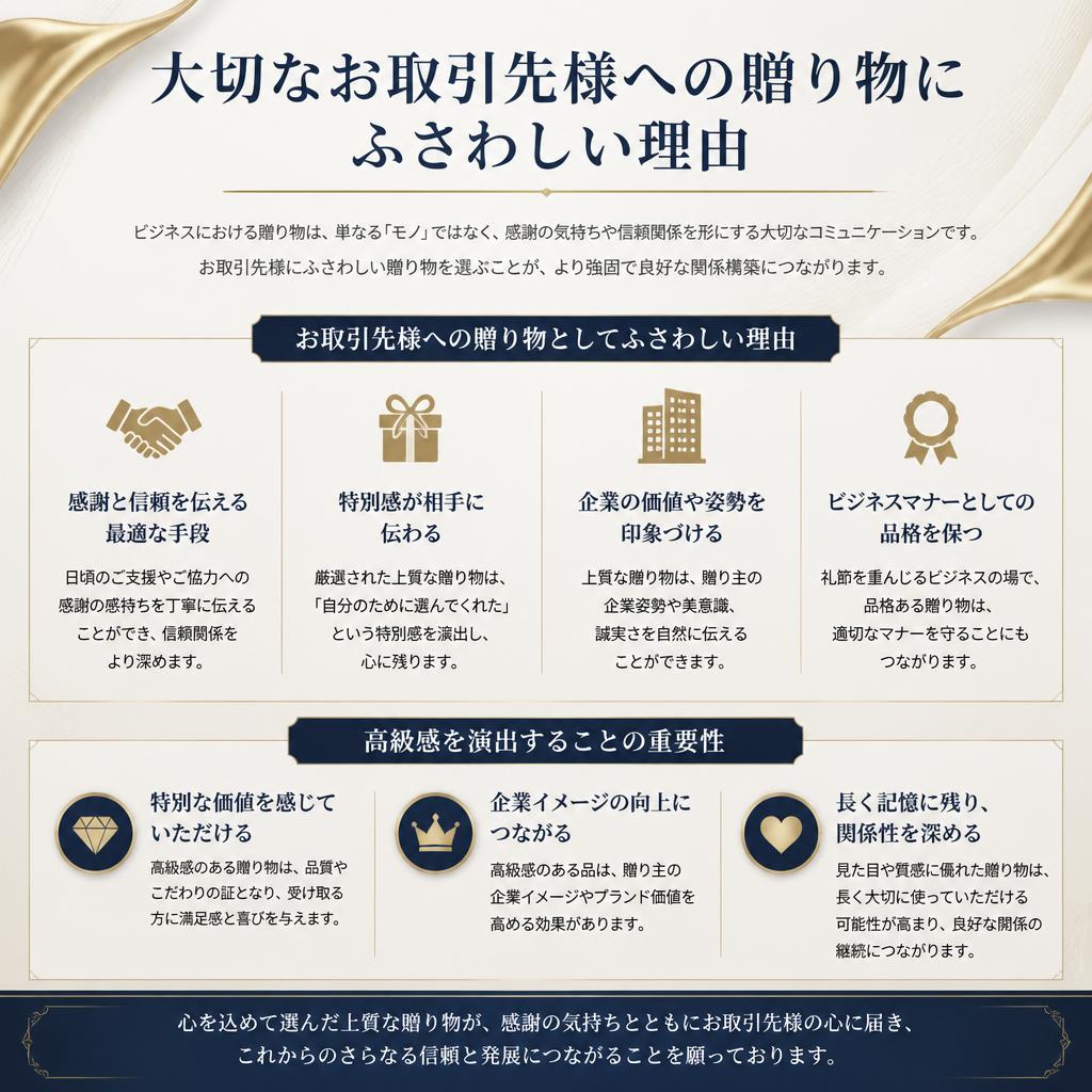 法人向けギフトの特別な価値