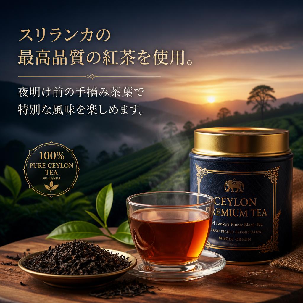 厳選された高級紅茶