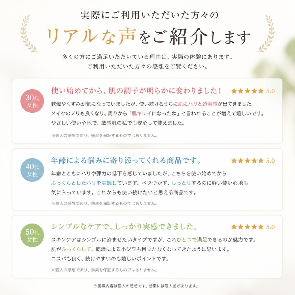 お客様の声