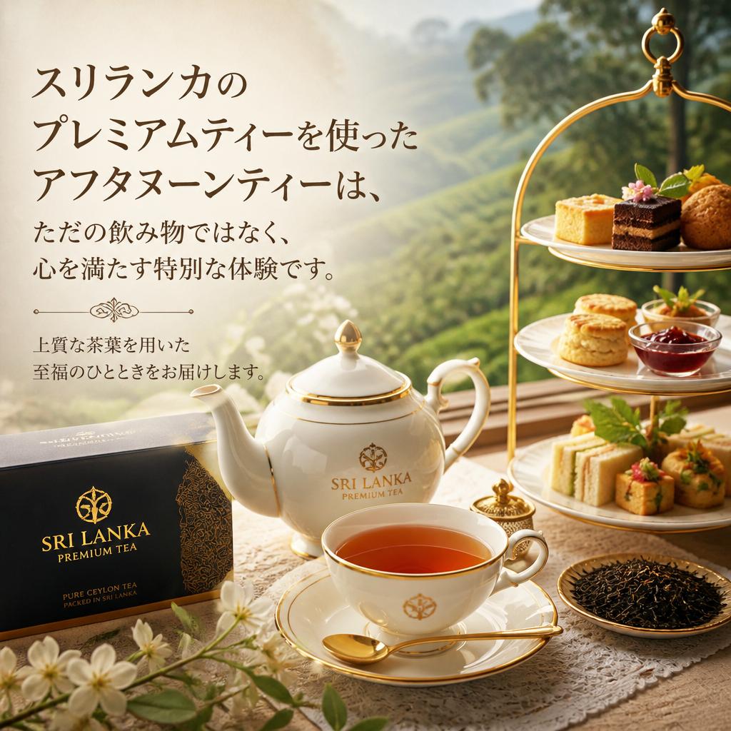 特別なアフタヌーンティーの体験