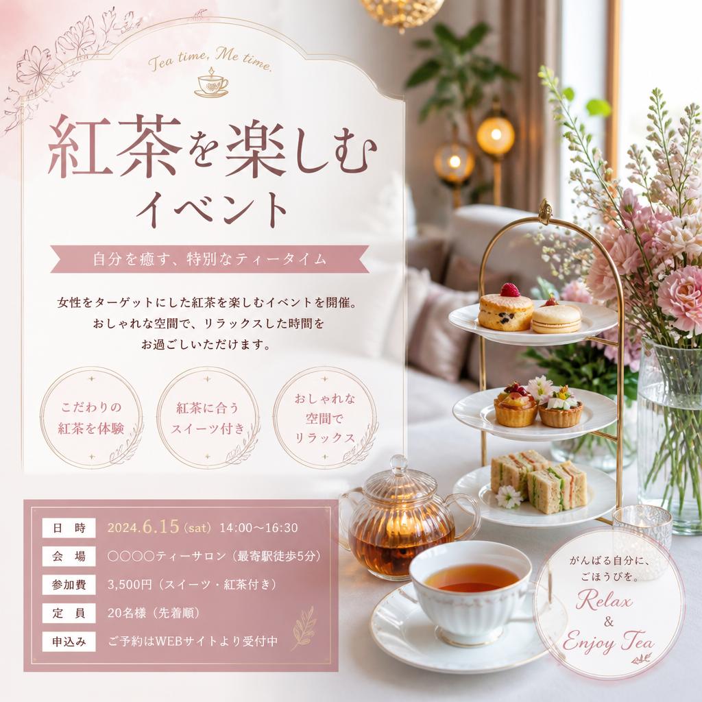 女性向けイベントの開催