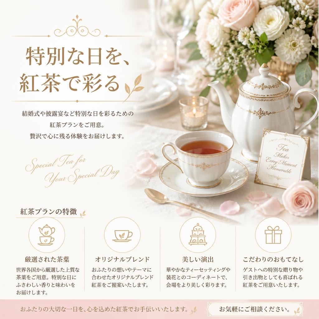 ウェディングプランのご提案
