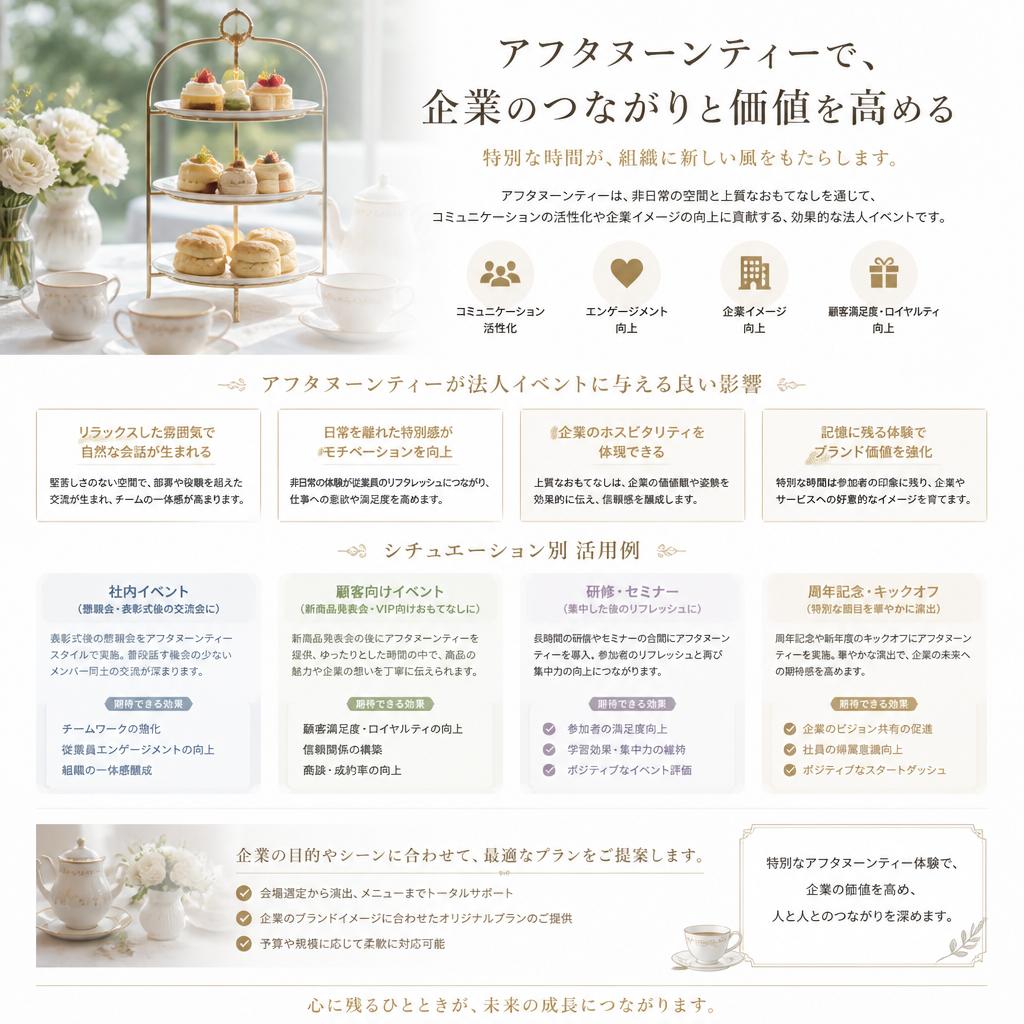 特別なひと時を演出する方法