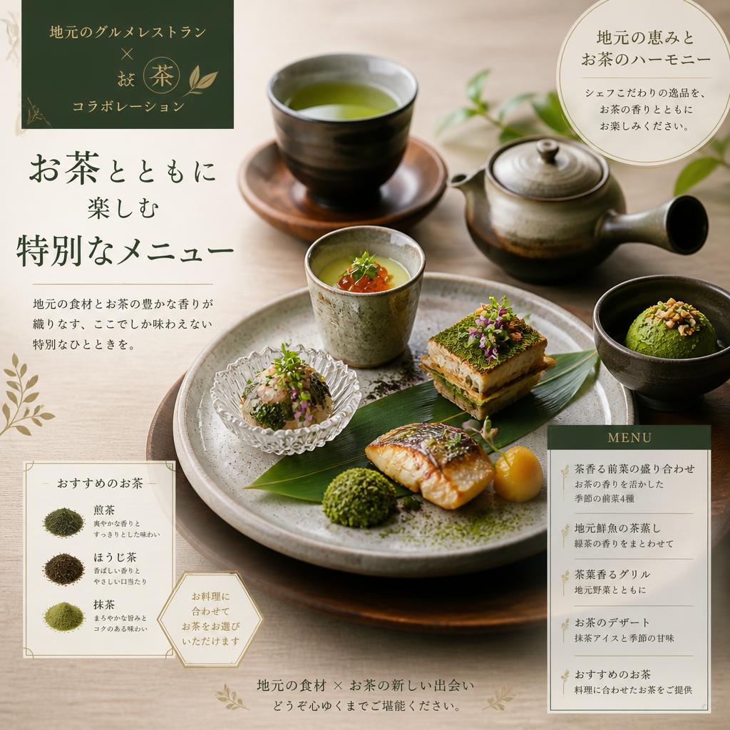 グルメレストランとのコラボレーション