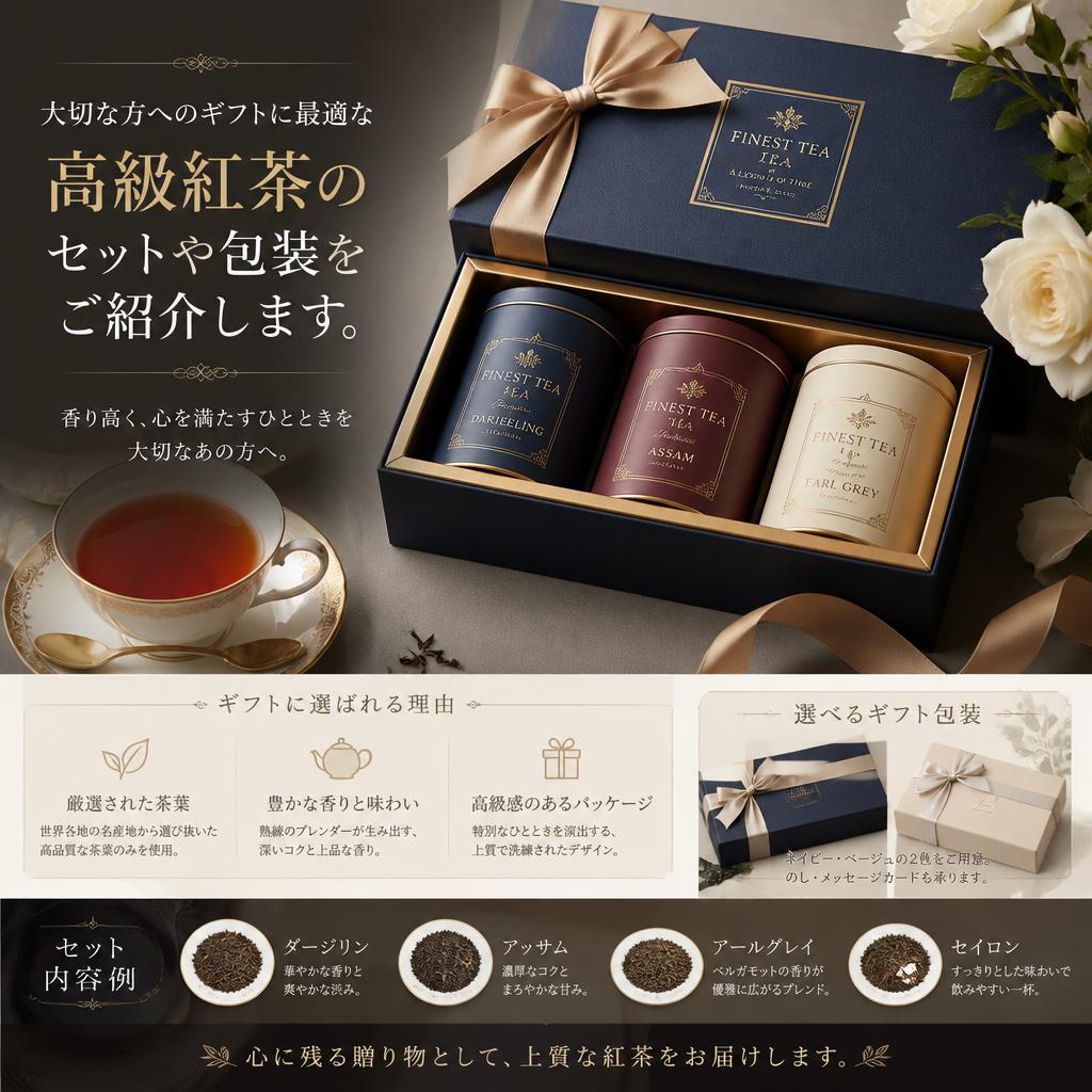 特別なギフトとしての紅茶