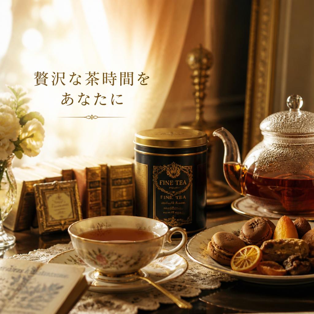 贅沢な茶時間をあなたに