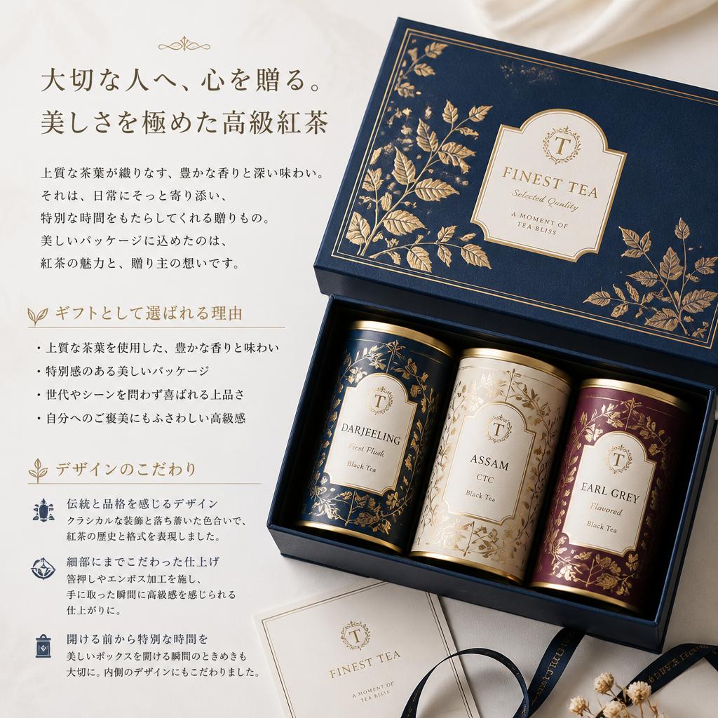 魅力的なパッケージデザイン
