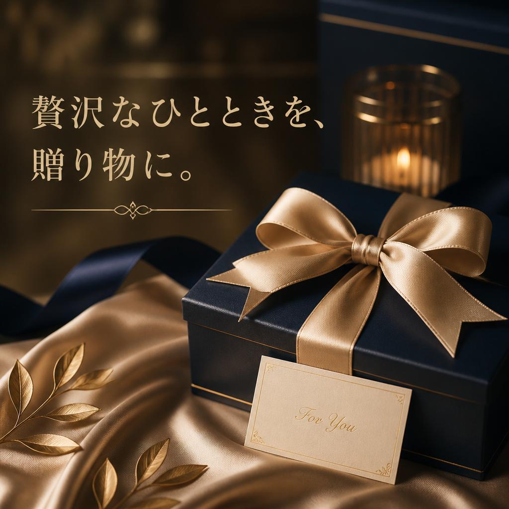 贅沢なひとときを、贈り物に。
