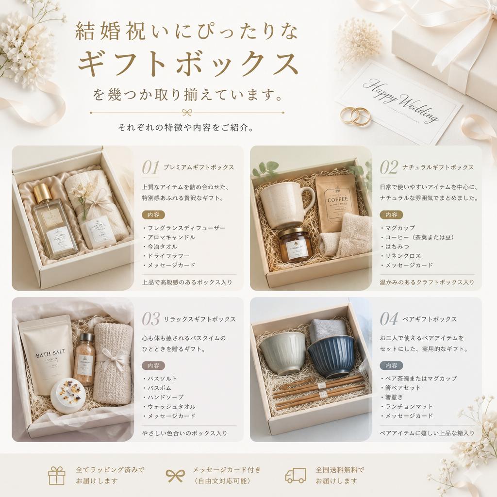 おすすめギフトボックス
