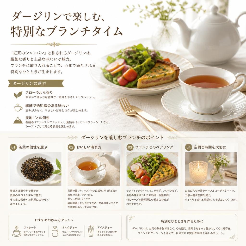 ブランチを特別にするための楽しみ方