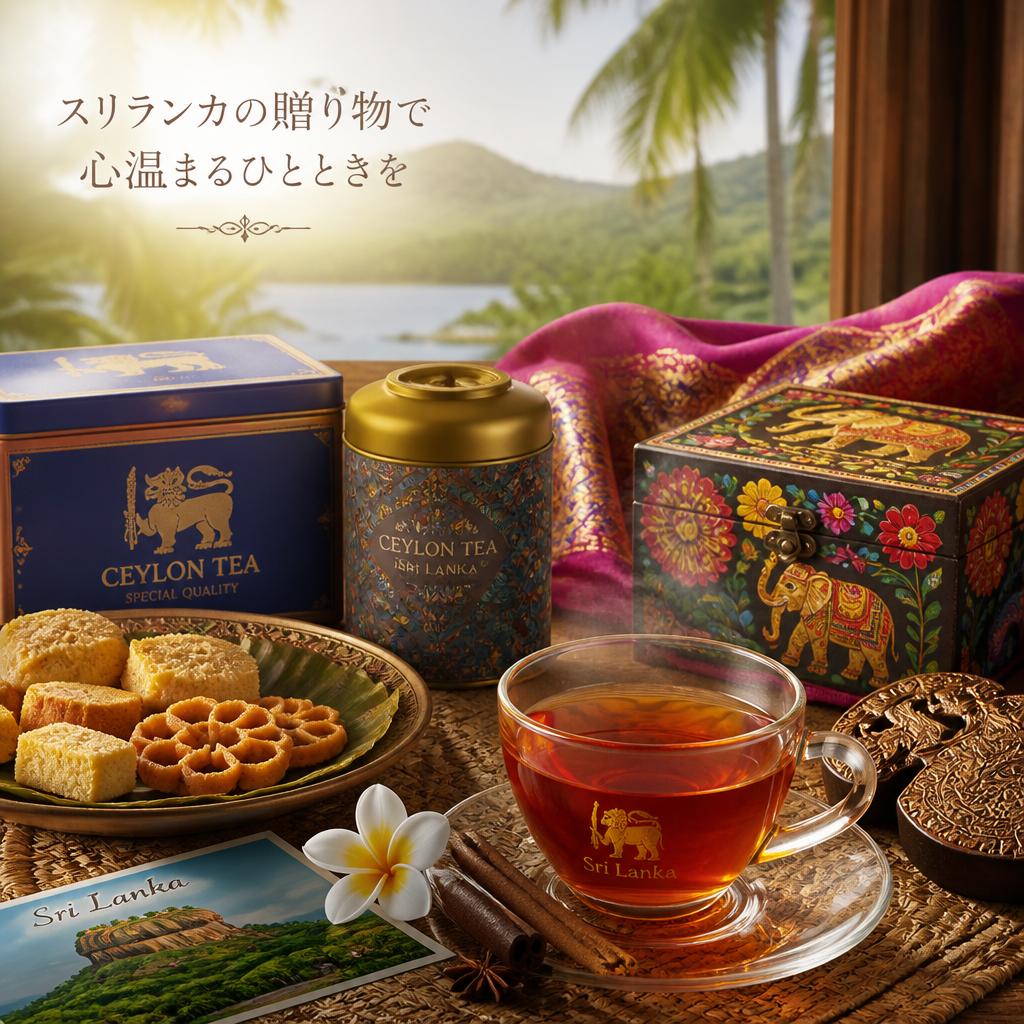 スリランカの贈り物で心温まるひとときを