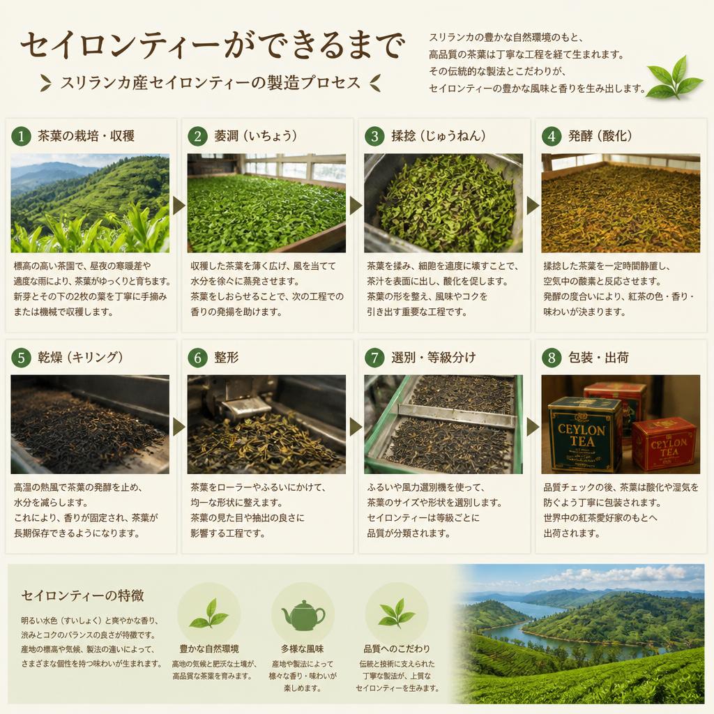 セイロンティーの魅力