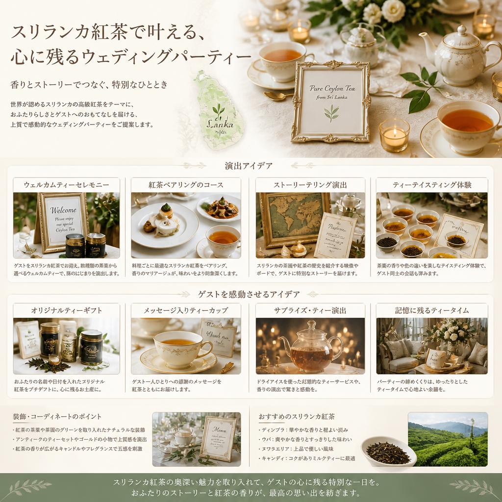 特別な日のウェディングパーティー