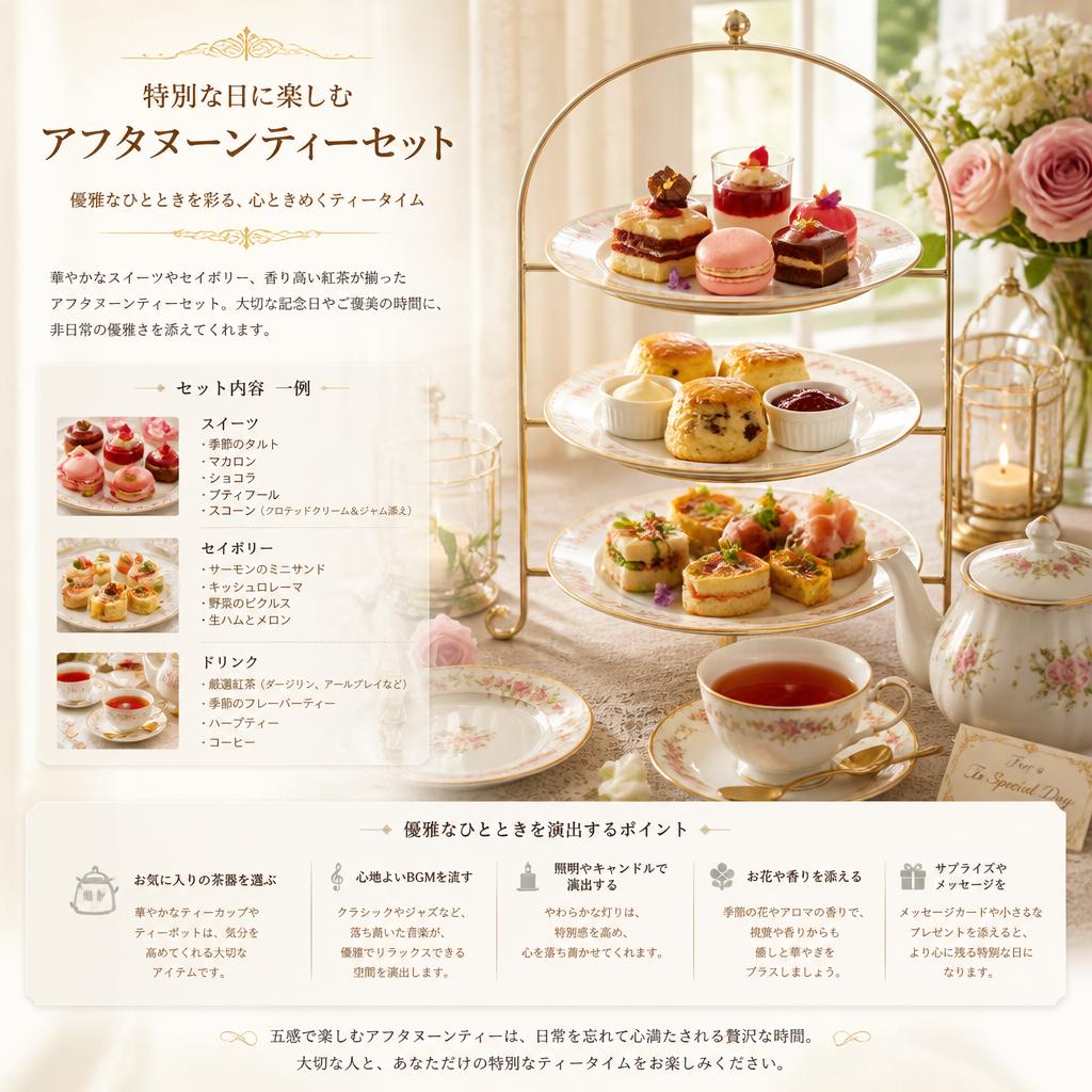 アフタヌーンティーセット