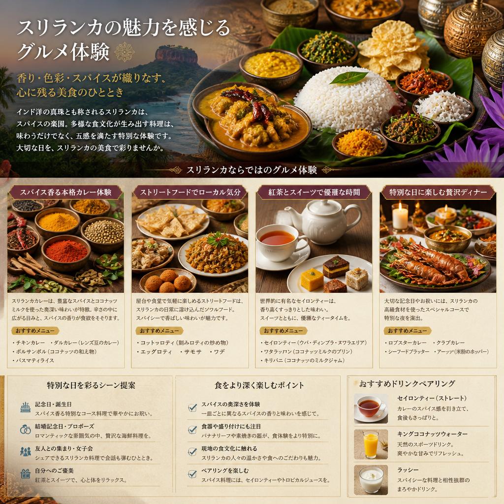 グルメ体験のご提案