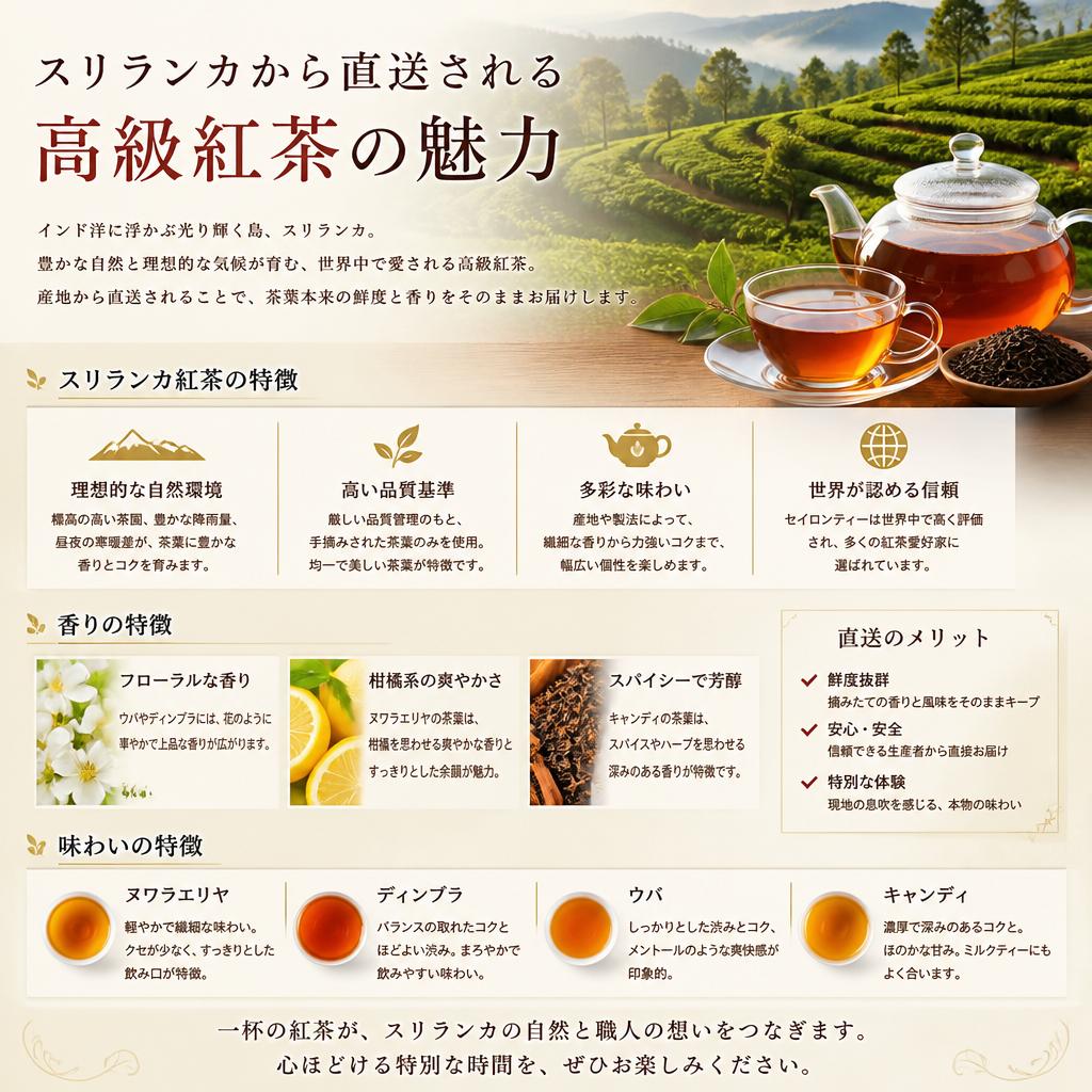 紅茶の魅力