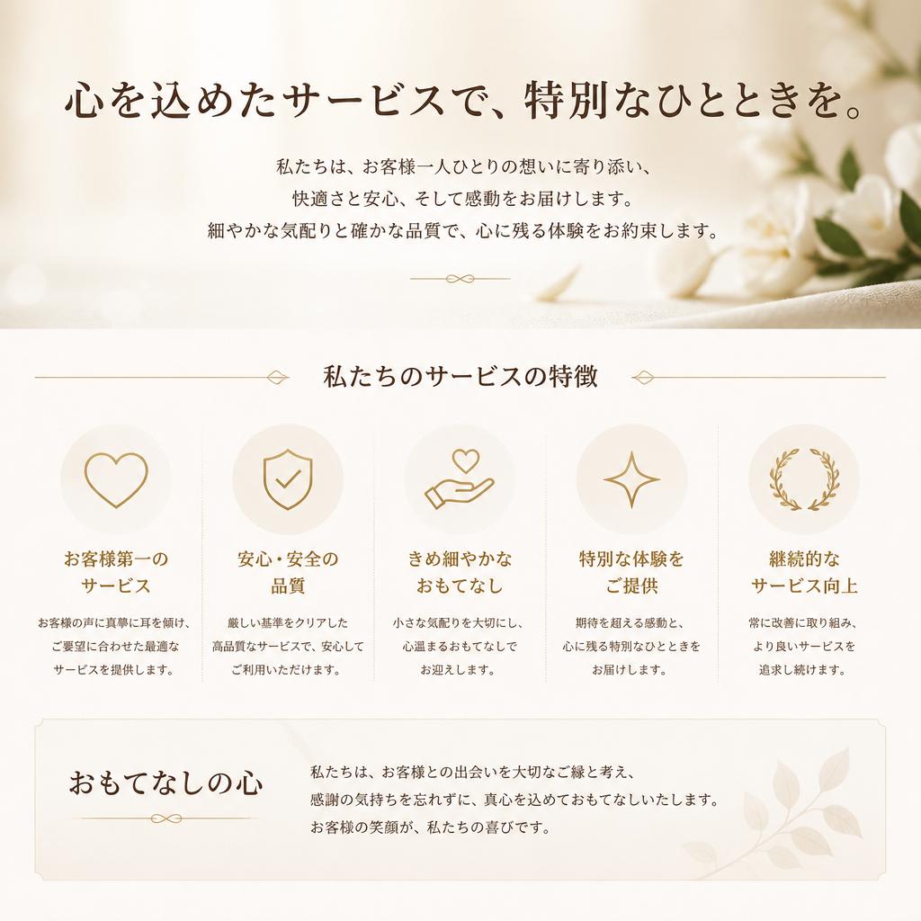 ホスピタリティの心
