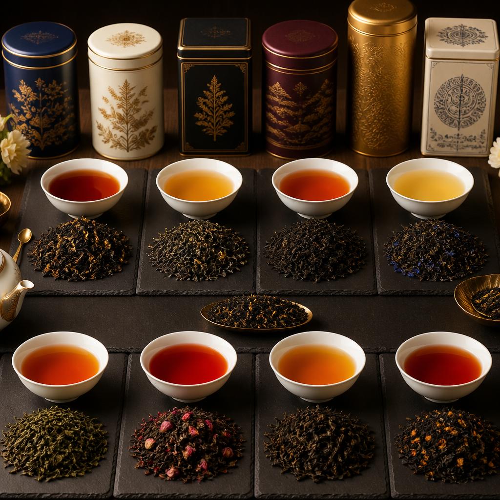 高級紅茶のセレクション