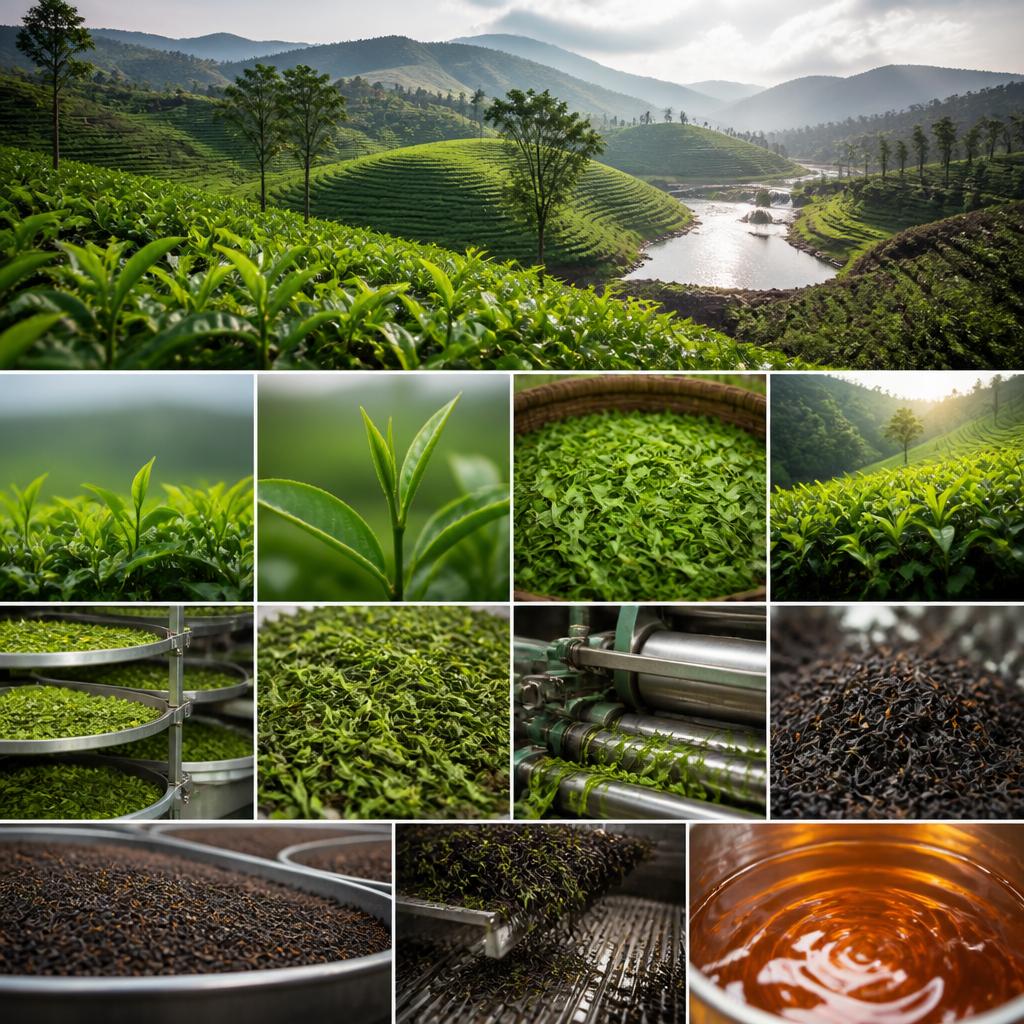 スリランカの茶葉の背後にあるストーリー
