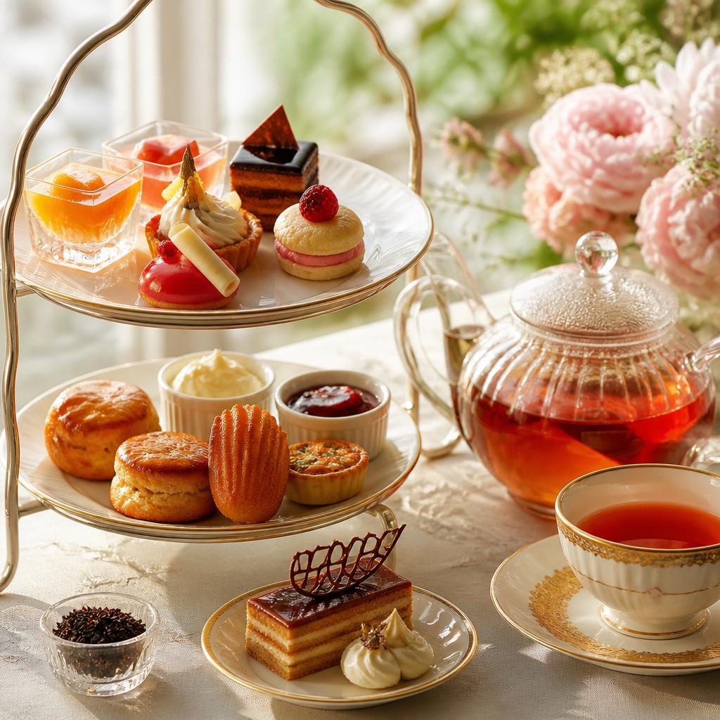 セイロン紅茶とスイーツの絶品コラボレーションで、心躍るアフタヌーンティーを。