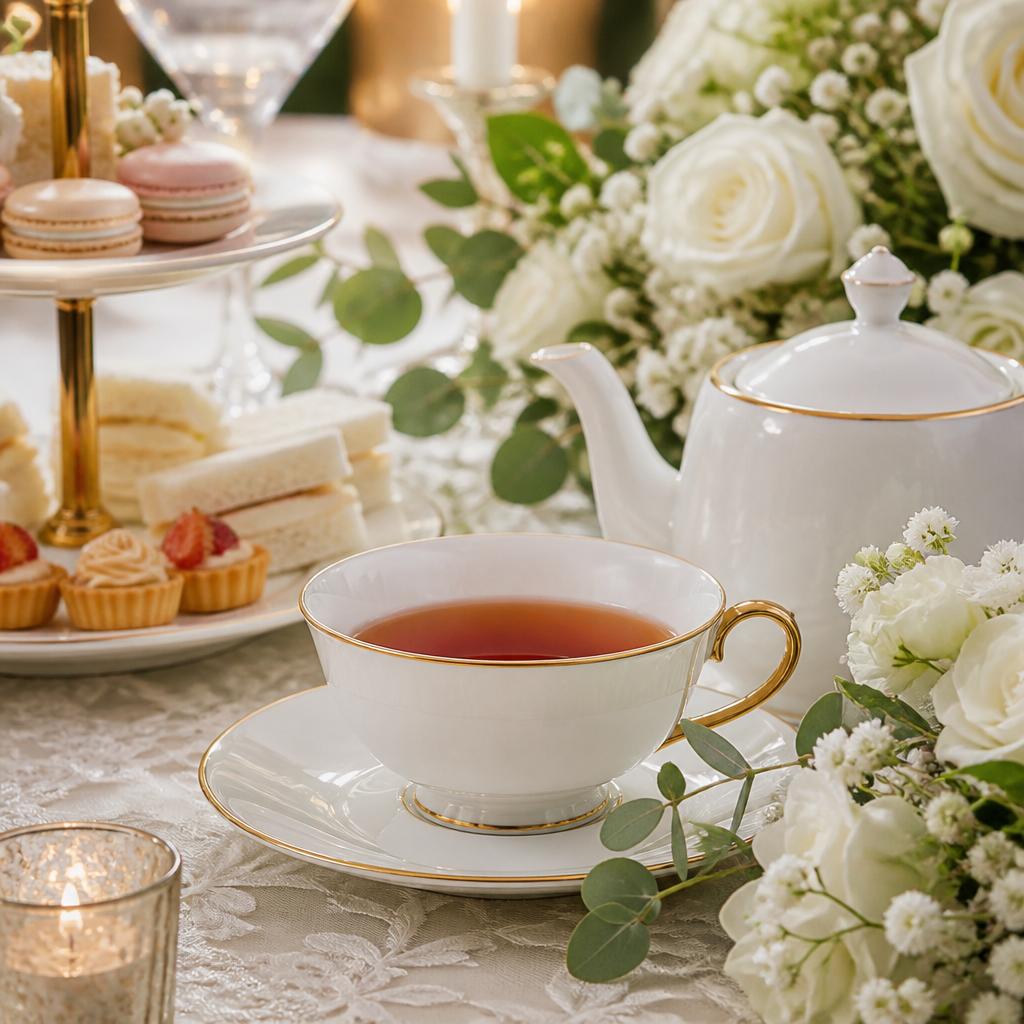 特別な日を彩る結婚式でのセイロンティー