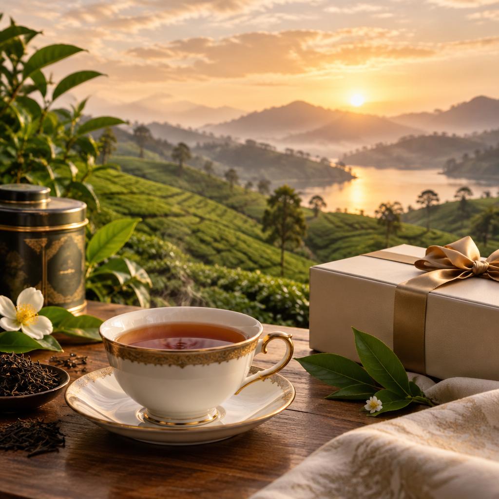 一杯の紅茶から、心に残る贈りものを。スリランカの希少な茶葉で、特別なひとときを贈りませんか。