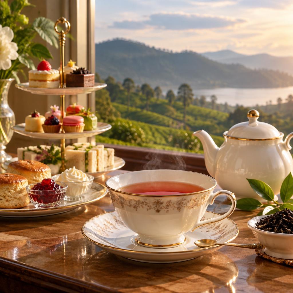 心躍る一杯が、特別な午後をつくる。スリランカの高級茶葉で、記憶に残るアフタヌーンティーを。