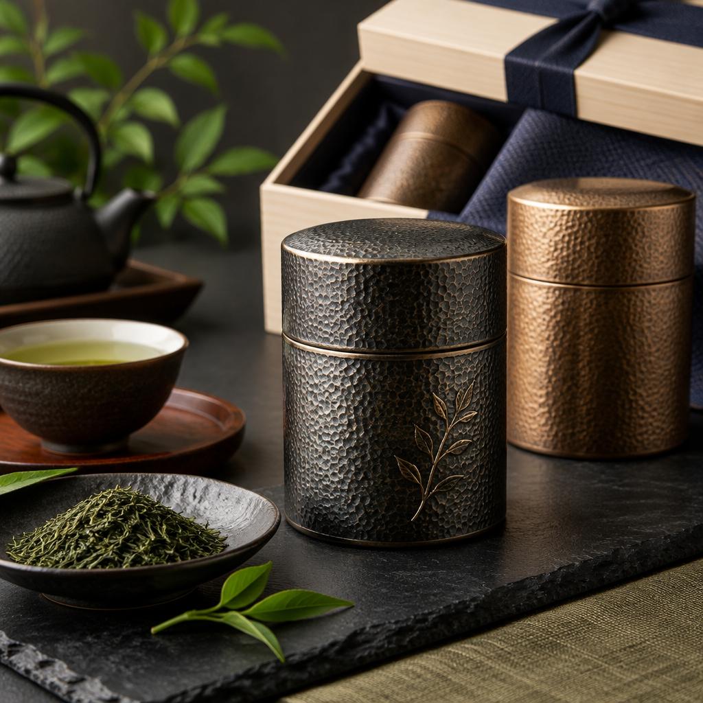 感謝が伝わる品格を。茶缶入りの贅沢ギフト