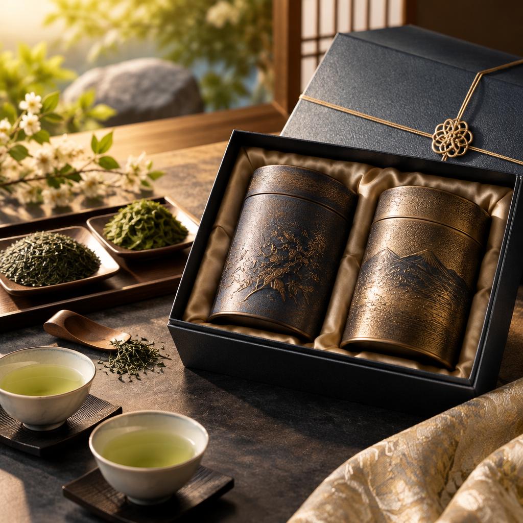 旅の余韻を贈る、高級茶葉ギフト
