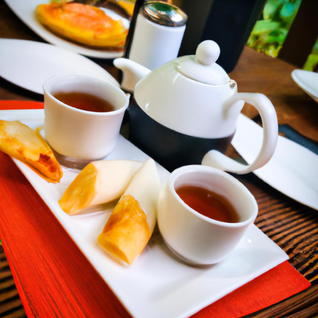 紅茶と共に楽しむ美食