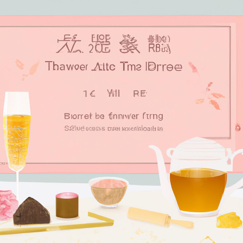 紅茶を楽しむためのティータイムレシピ