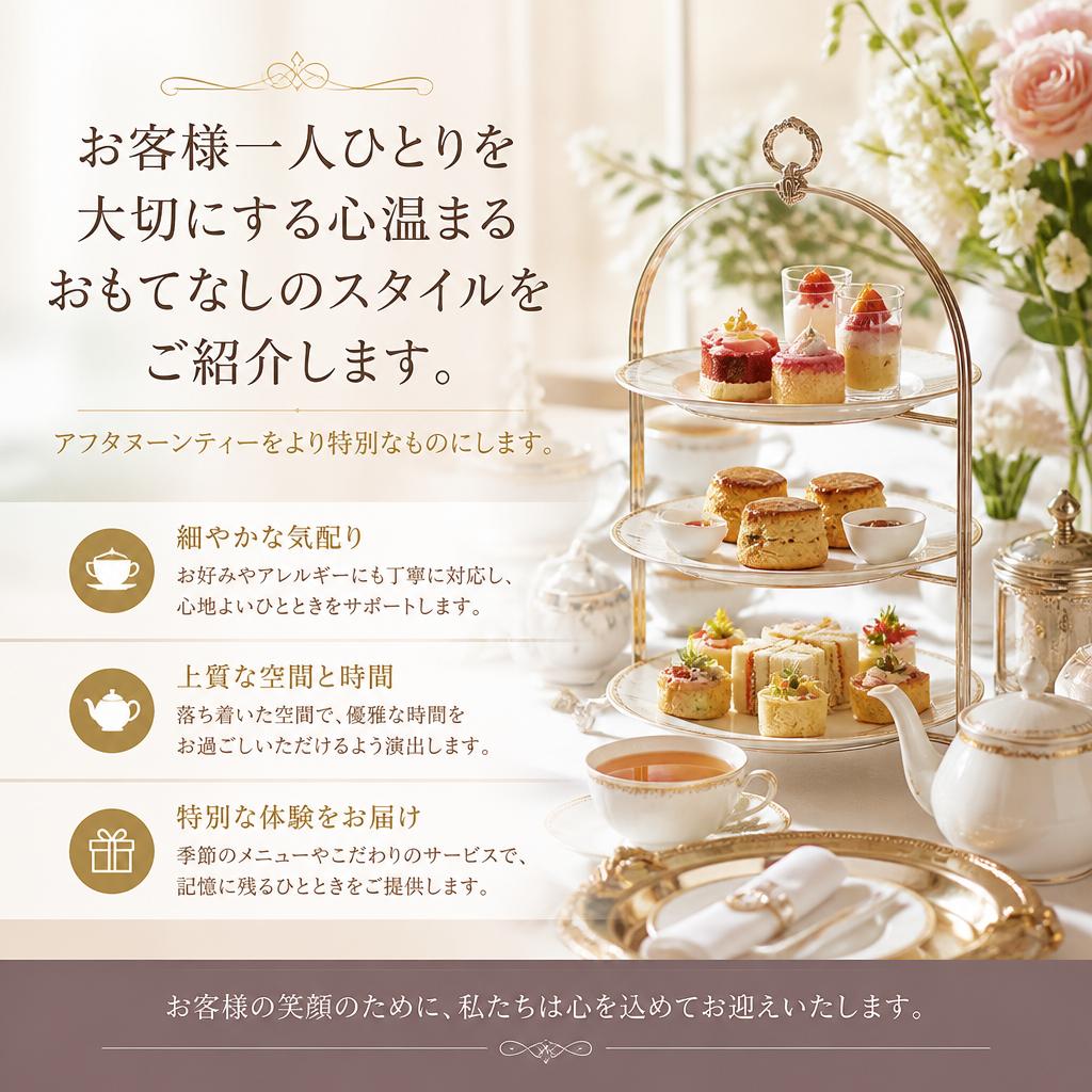 極上のおもてなし
