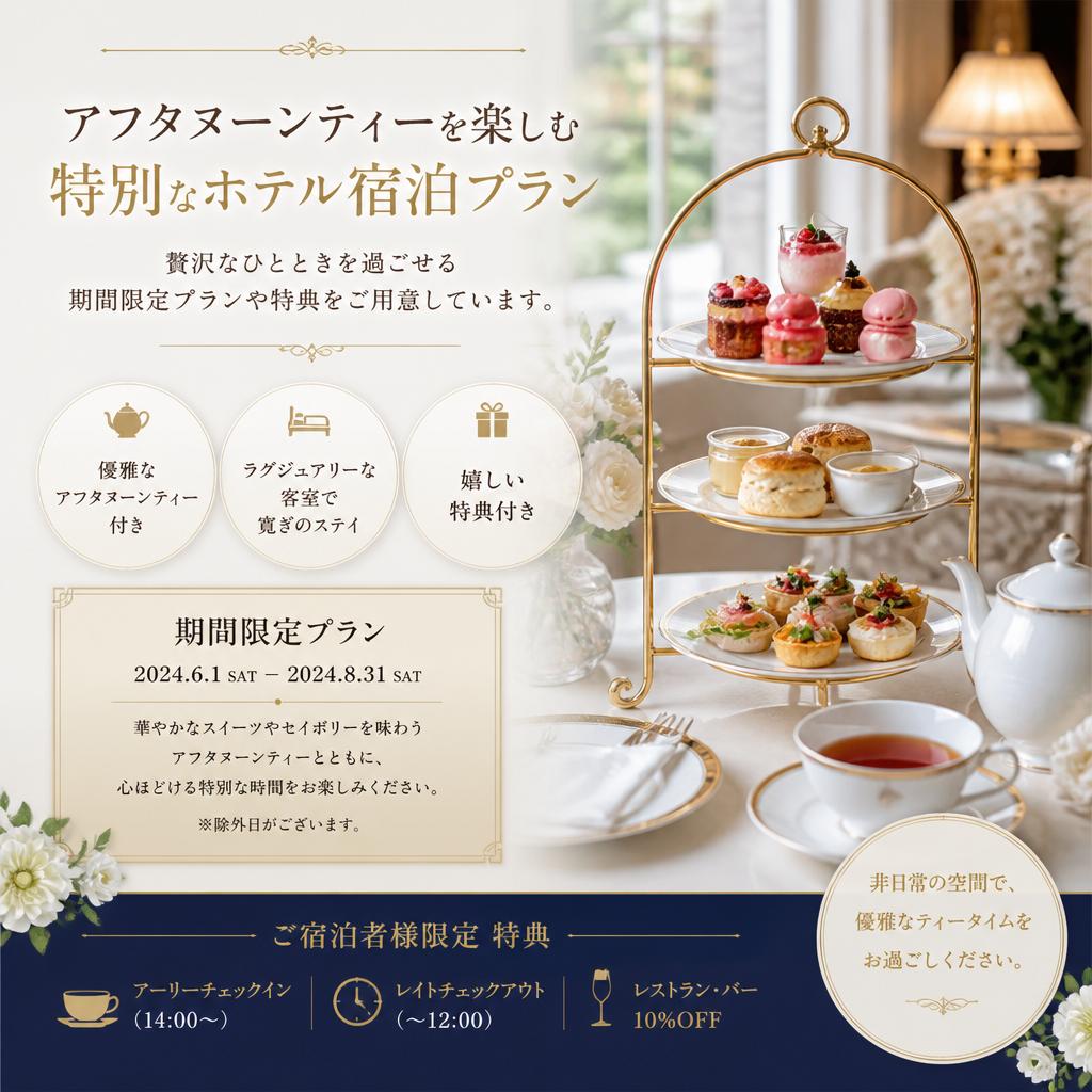 特別な宿泊プランのご提案